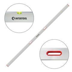 Правило-рівень з ручками 300см 2 капсули INTERTOOL MT-2130 (шт.)