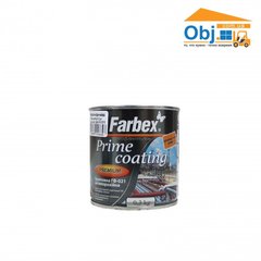 Грунтовка ГФ-021 антикоррозийная Farbex Prime coating красно-коричневая (0,3кг)