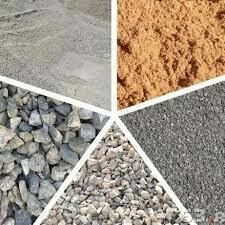 Цемент, щебінь, пісок
