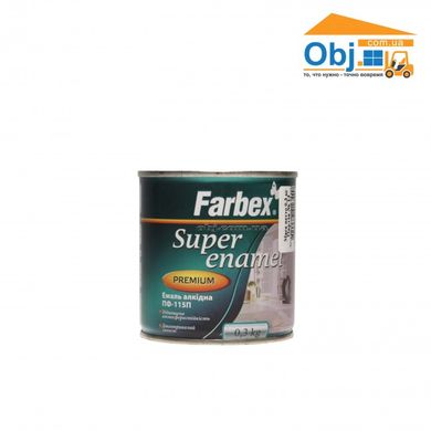 Фарбекс емаль алкідна бежева Farbex Super enamel ПФ-115П (0,3кг)