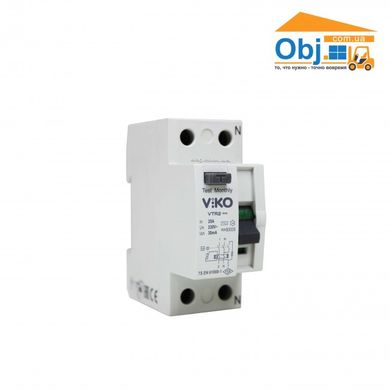Диференціальний вимикач (ПЗВ) 25/0.04 VIKO