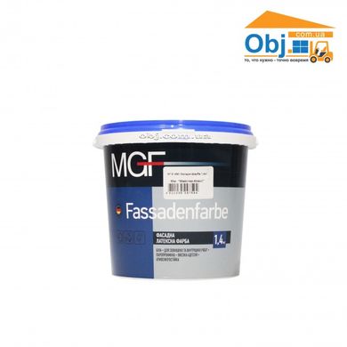 MGF Fassadenfarbe краска фасадная латексная (1,4кг)