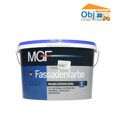 MGF Fassadenfarbe фарба фасадна латексна (7кг)